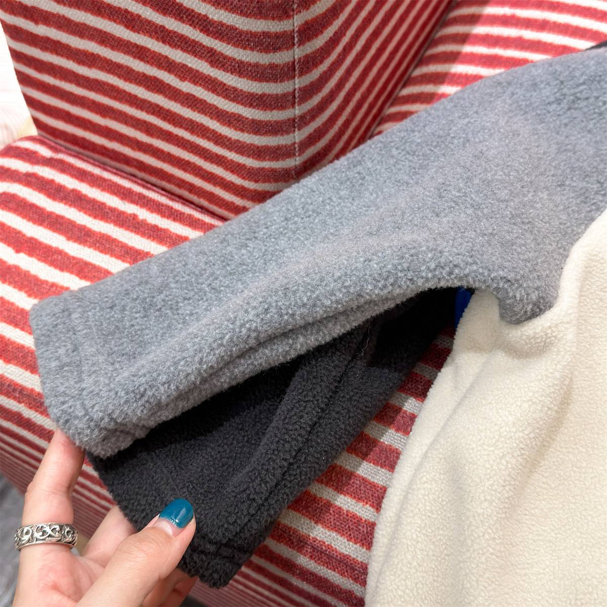 -長袖Tシャツ フリース素材 ラグラン袖 プリントロゴ ハイネック【mh0011410】 - mamahalo shop - 長袖Tシャツ -  べビー服 - 子供服 - 男の子 - 女の子