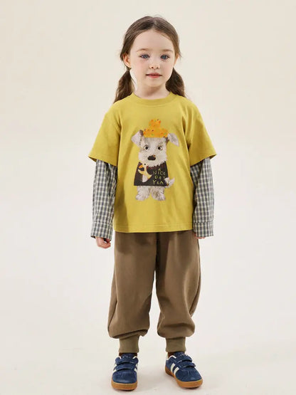 -ベーシックスウェットジョガーパンツ【mh0011301】 - mamahalo shop - ロングパンツ・スウェットパンツ -  べビー服 - 子供服 - 男の子 - 女の子