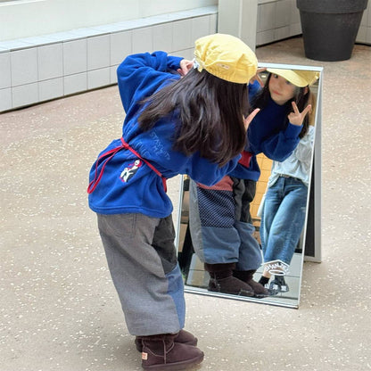 -長袖スウェット プルオーバー フリース素材 カジュアルトップス【mh0011401】 - mamahalo shop - トレーナー・フーディ -  べビー服 - 子供服 - 男の子 - 女の子