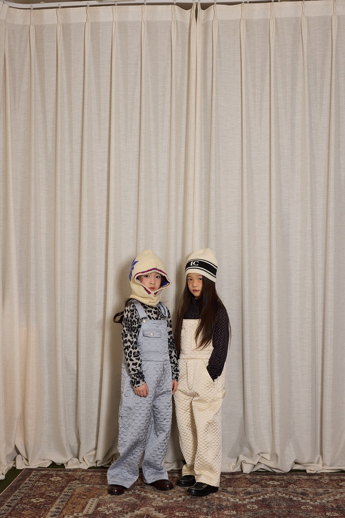 yummy&amp;rocky | Imported Quilted Cotton Warm Bib Pants [mh0020095]