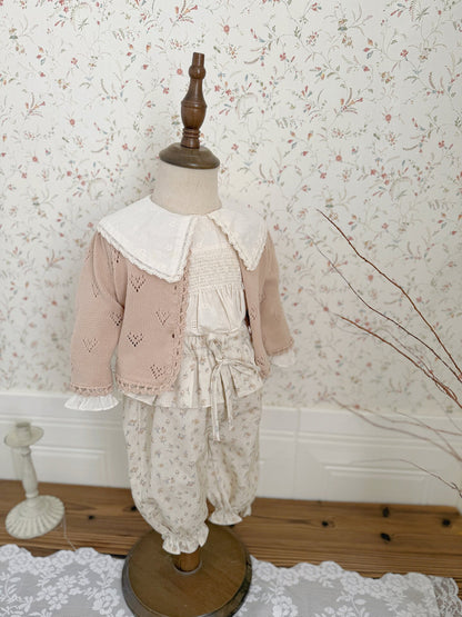 Embroidered Ruffle Doll Shirt 刺繍ラッフルドールブラウス【mh0012113】