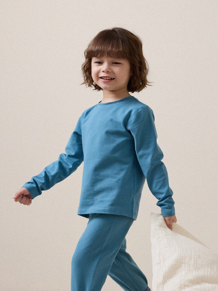 Conjunto de camiseta de manga larga y pantalón largo para niños [mh0014243]