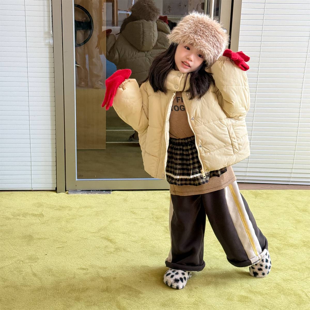 -裏起毛スウェットパンツ ロングパンツ カジュアル チェック サイドライン【mh0011402】 - mamahalo shop - ロングパンツ・スウェットパンツ -  べビー服 - 子供服 - 男の子 - 女の子