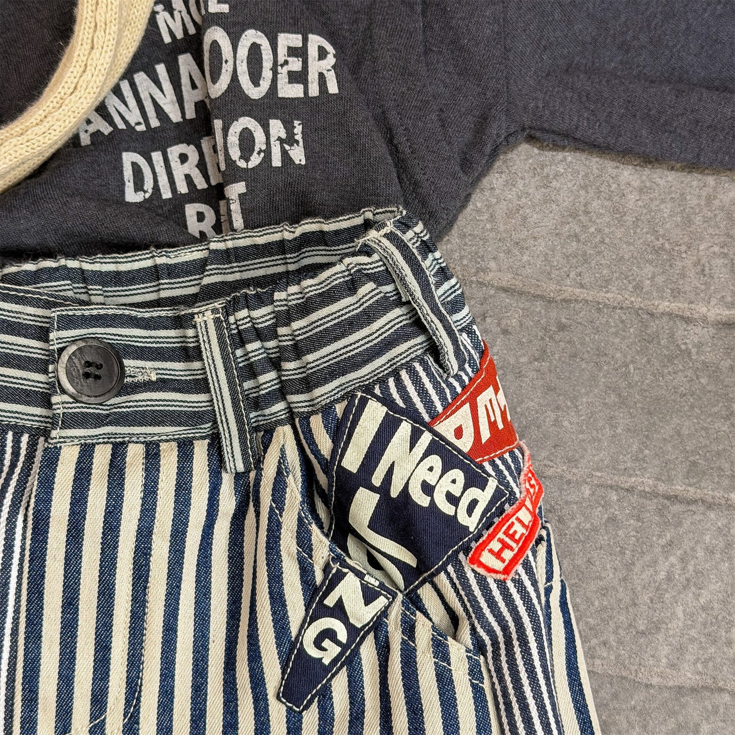 Spring Denim Pants Harem Pants デニム ハーレムパンツ【mh0012081】