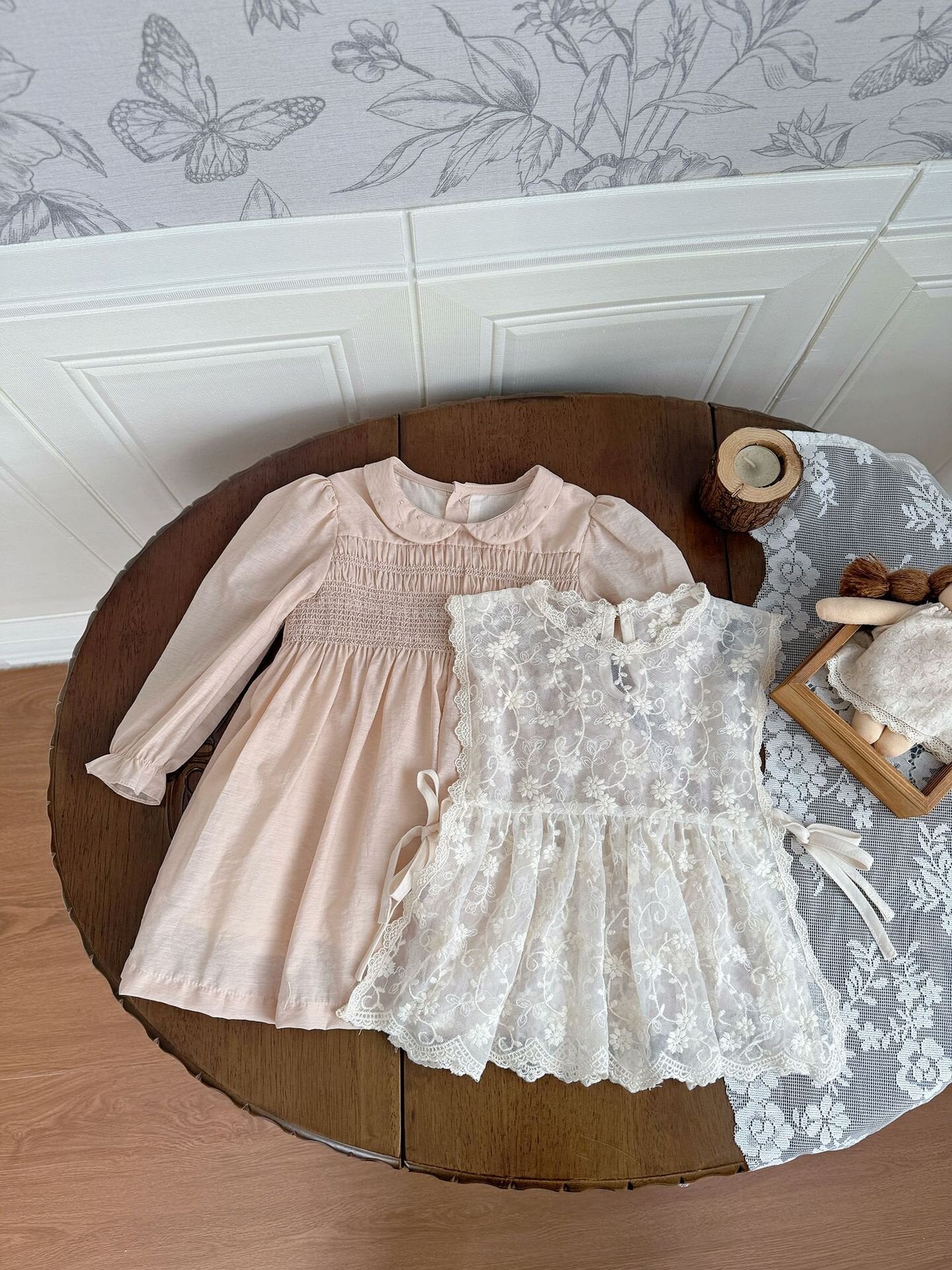 Lace Ruffle Hem Strap Vest レース フリル ヘム ストラップ ベスト【mh0012155】