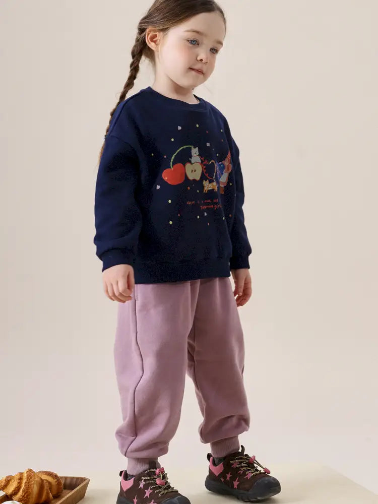 -ベーシックスウェットジョガーパンツ【mh0011301】 - mamahalo shop - ロングパンツ・スウェットパンツ -  べビー服 - 子供服 - 男の子 - 女の子