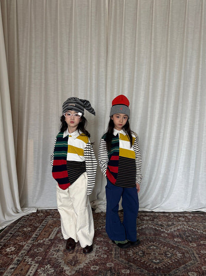 yummy&rocky | Micro Brushed Denim Cargo Pants ピーチ起毛デニムカーゴパンツ【mh0020102】