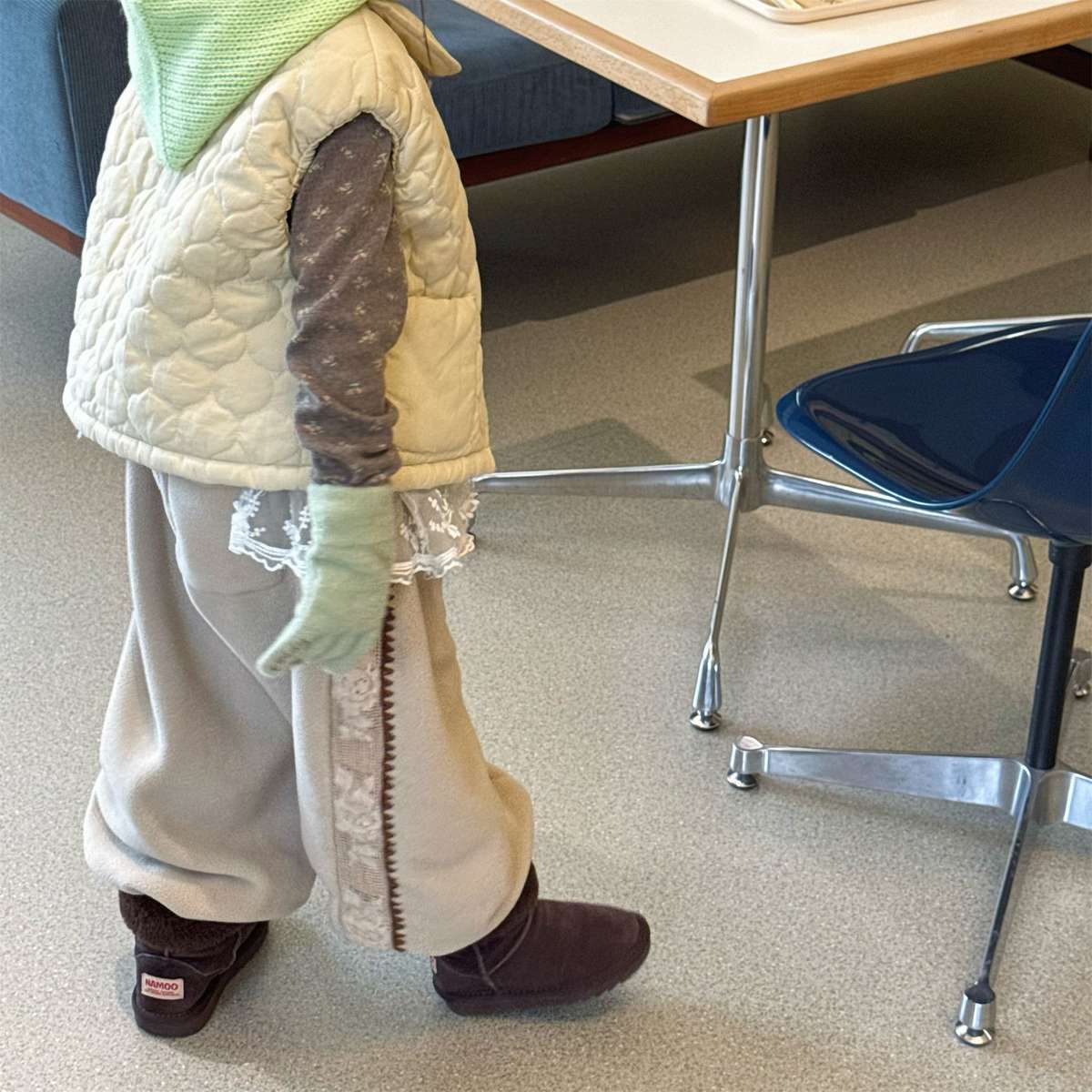 -フリーススウェットパンツ サイドレースデザイン あったか長ズボン【mh0011427】 - mamahalo shop - ロングパンツ・スウェットパンツ -  べビー服 - 子供服 - 男の子 - 女の子