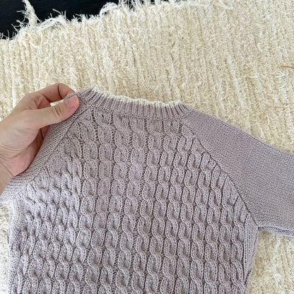 -ケーブルニットカーディガン+ショートパンツ 2点セット【mh0011169】 - mamahalo shop - 長袖セットアップ -  べビー服 - 子供服 - 男の子 - 女の子