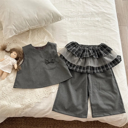 -チェックチュールレイヤードミニスカート【mh0011268】 - mamahalo shop - スカート -  べビー服 - 子供服 - 男の子 - 女の子