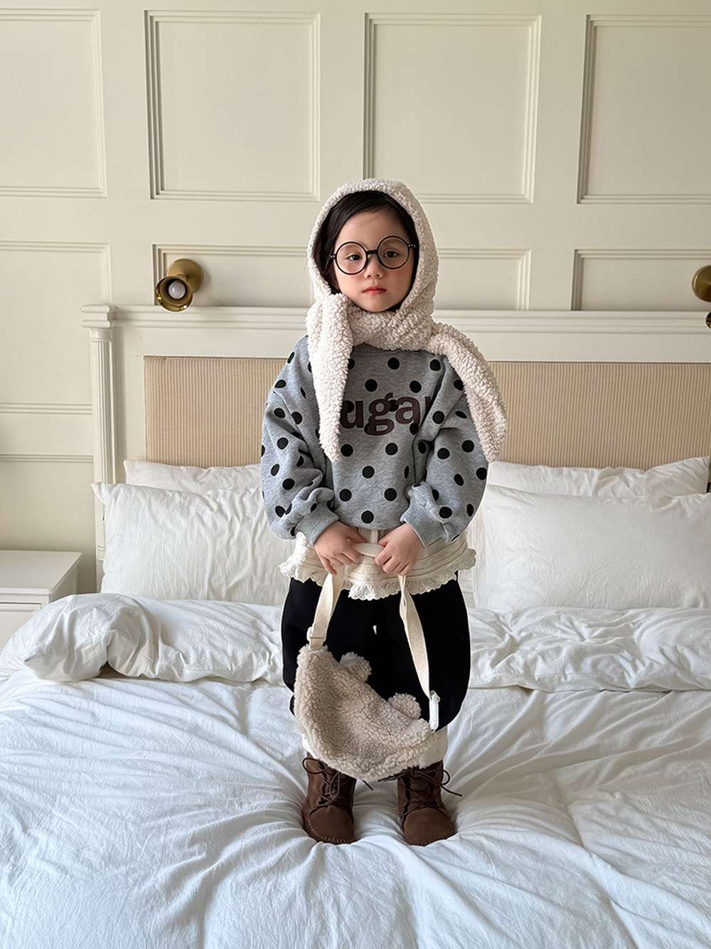 裏起毛長袖トレーナー | ロゴプリントビッグシルエット | オーバーサイズスウェット【mh0011466】