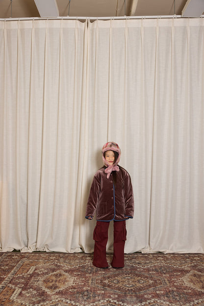 yummy&rocky | Thickened Brushed Denim Cargo Pants 裏起毛デニムカーゴベルボトム【mh0020094】