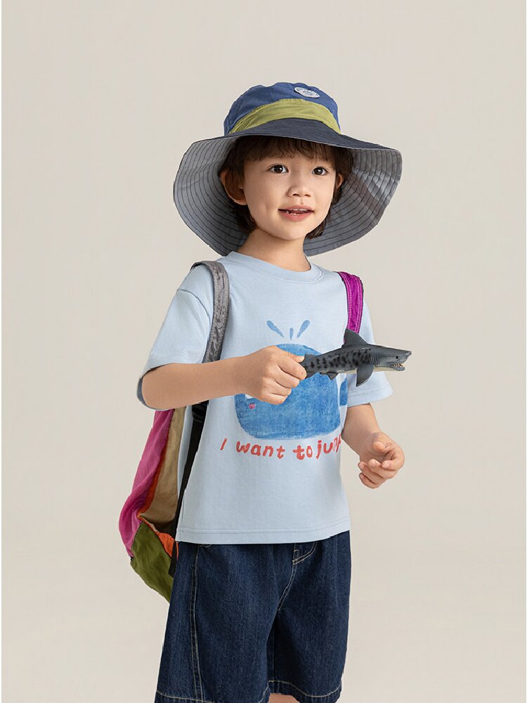 Cute Animal Graphic Cotton T-shirt アニマル プリント コットン Tシャツ【mh0012741】