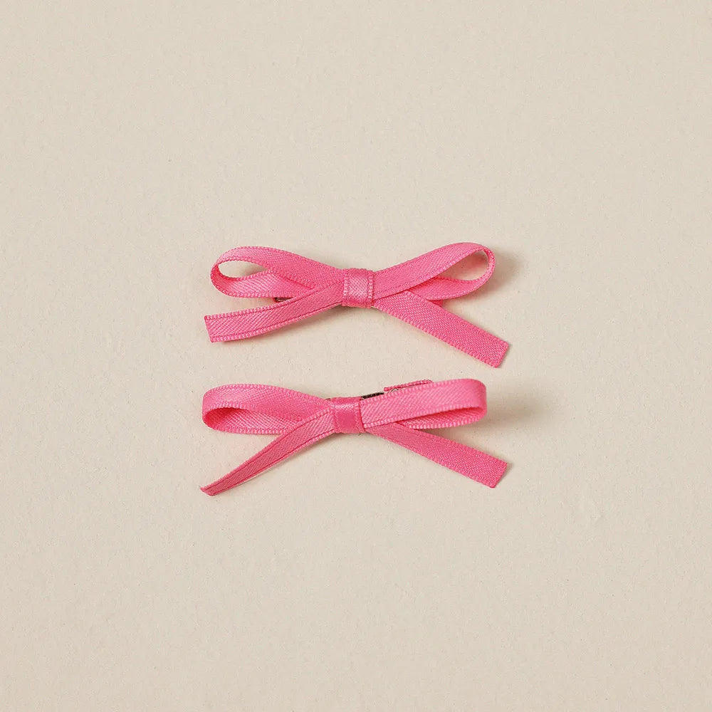 -ヘアアクセサリー ガールズリボンヘアピン前髪クリップ【mh0011287】 - mamahalo shop - ヘアアクセサリー -  べビー服 - 子供服 - 男の子 - 女の子