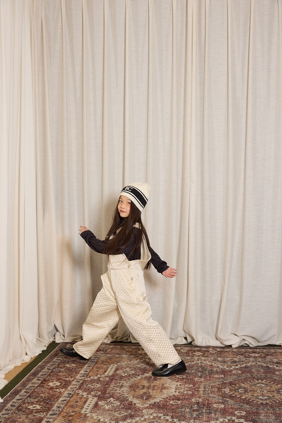 yummy&amp;rocky | Imported Quilted Cotton Warm Bib Pants [mh0020095]