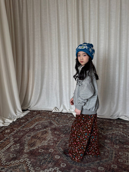 yummy&rocky | Star Print Cotton Corduroy Pants 星柄コーデュロイストレートパンツ【mh0020101】