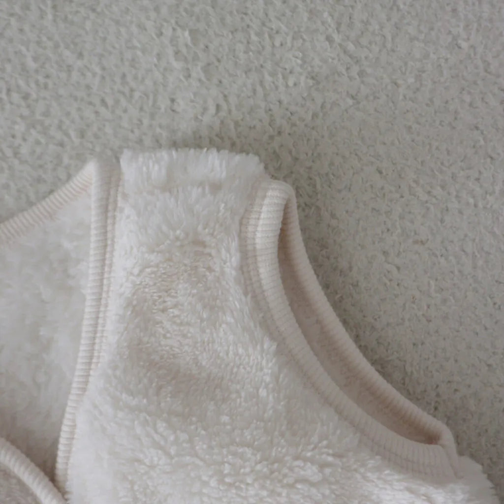 -バイピングシンプルフリース前あきベスト【mh0011200】 - mamahalo shop - ベスト -  べビー服 - 子供服 - 男の子 - 女の子