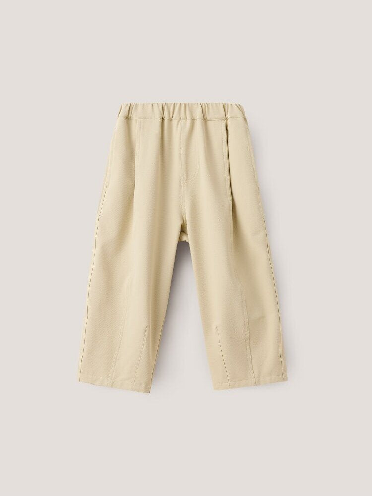 キッズ ジュニア 立体カッティング ワイド ルーズ ロングパンツ【mh0014248】