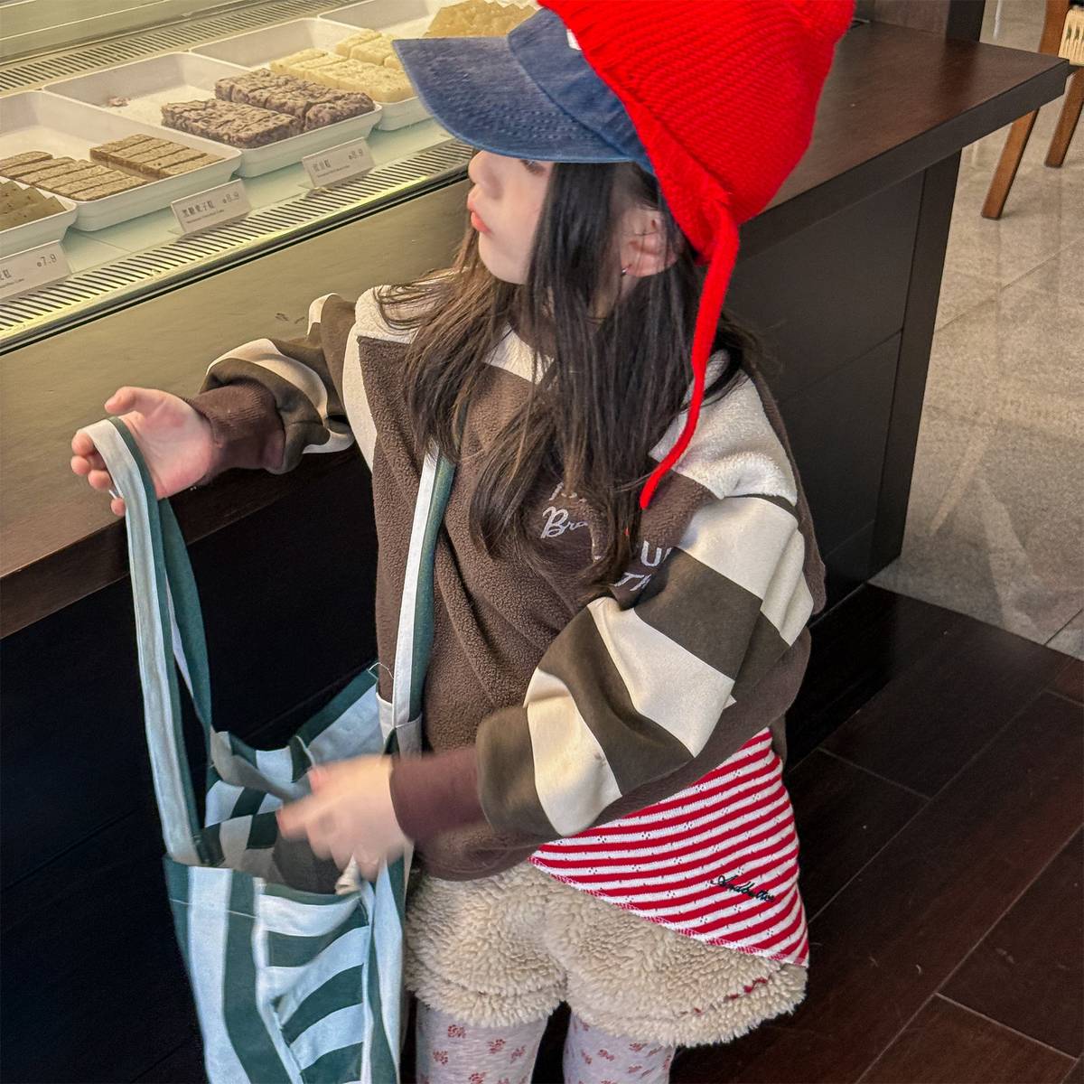 -長袖スウェット プルオーバー フリース素材 カジュアルトップス【mh0011401】 - mamahalo shop - トレーナー・フーディ -  べビー服 - 子供服 - 男の子 - 女の子