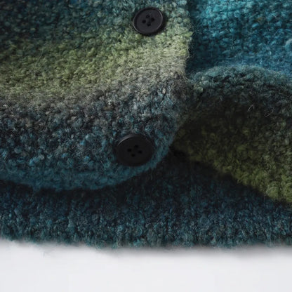 -グラデーションモヘア風ニットカーディガン【mh0011275】 - mamahalo shop - カーディガン・パーカー -  べビー服 - 子供服 - 男の子 - 女の子