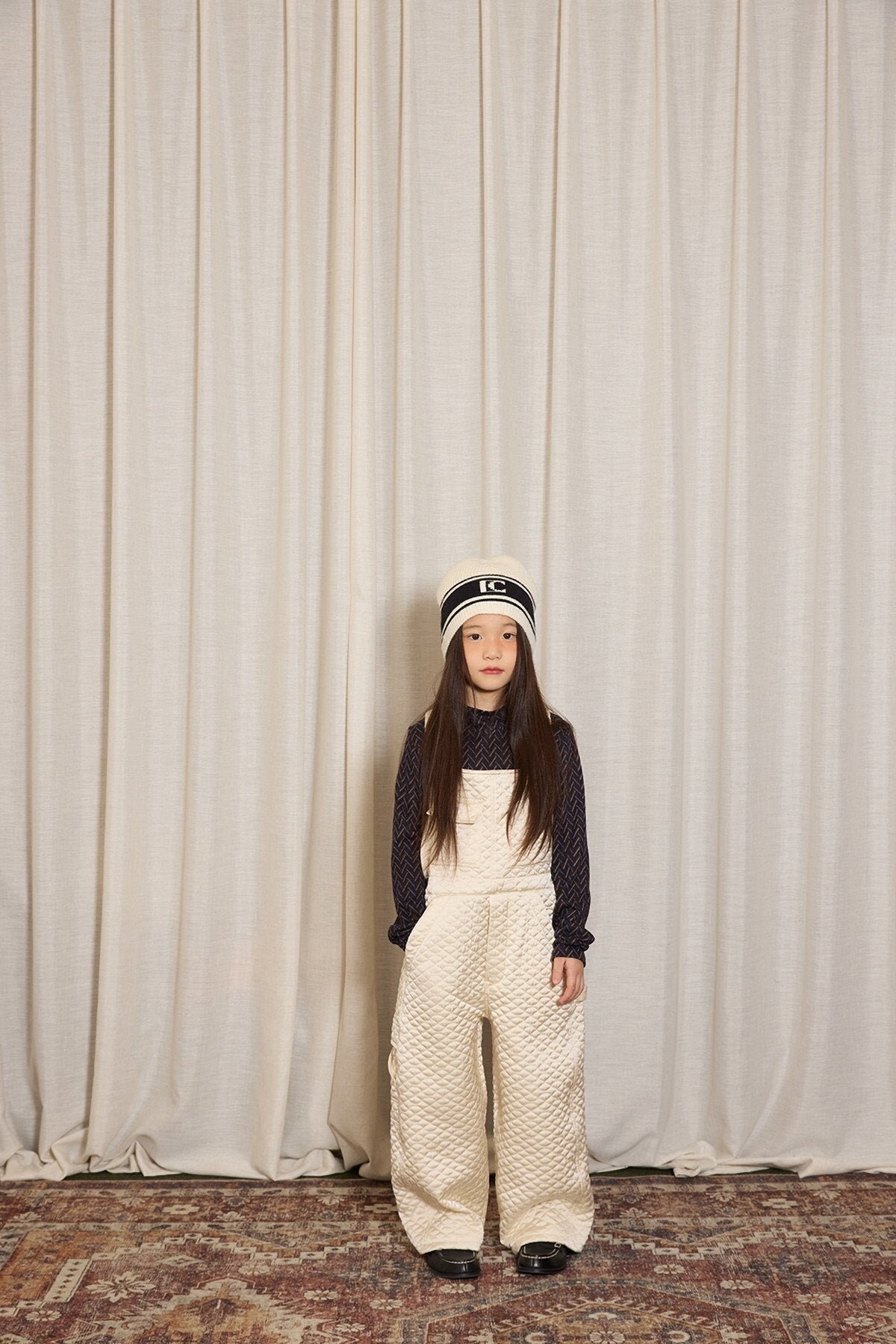 yummy&amp;rocky | Imported Quilted Cotton Warm Bib Pants [mh0020095]