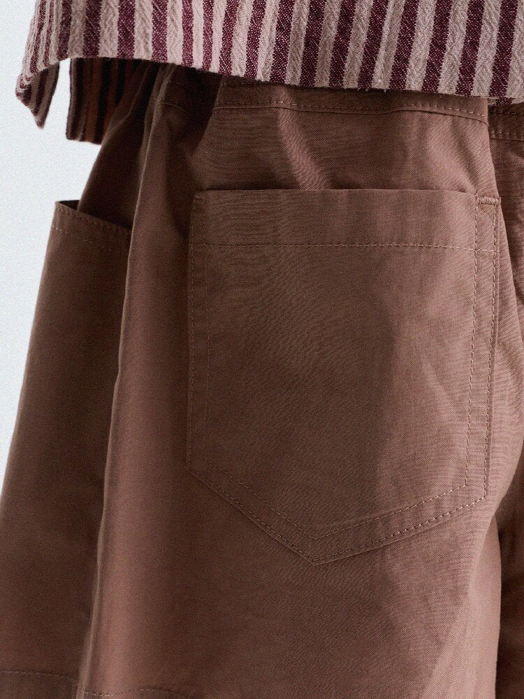 Box Pleat Culottes ギャザー キュロットスカート【mh0013178】