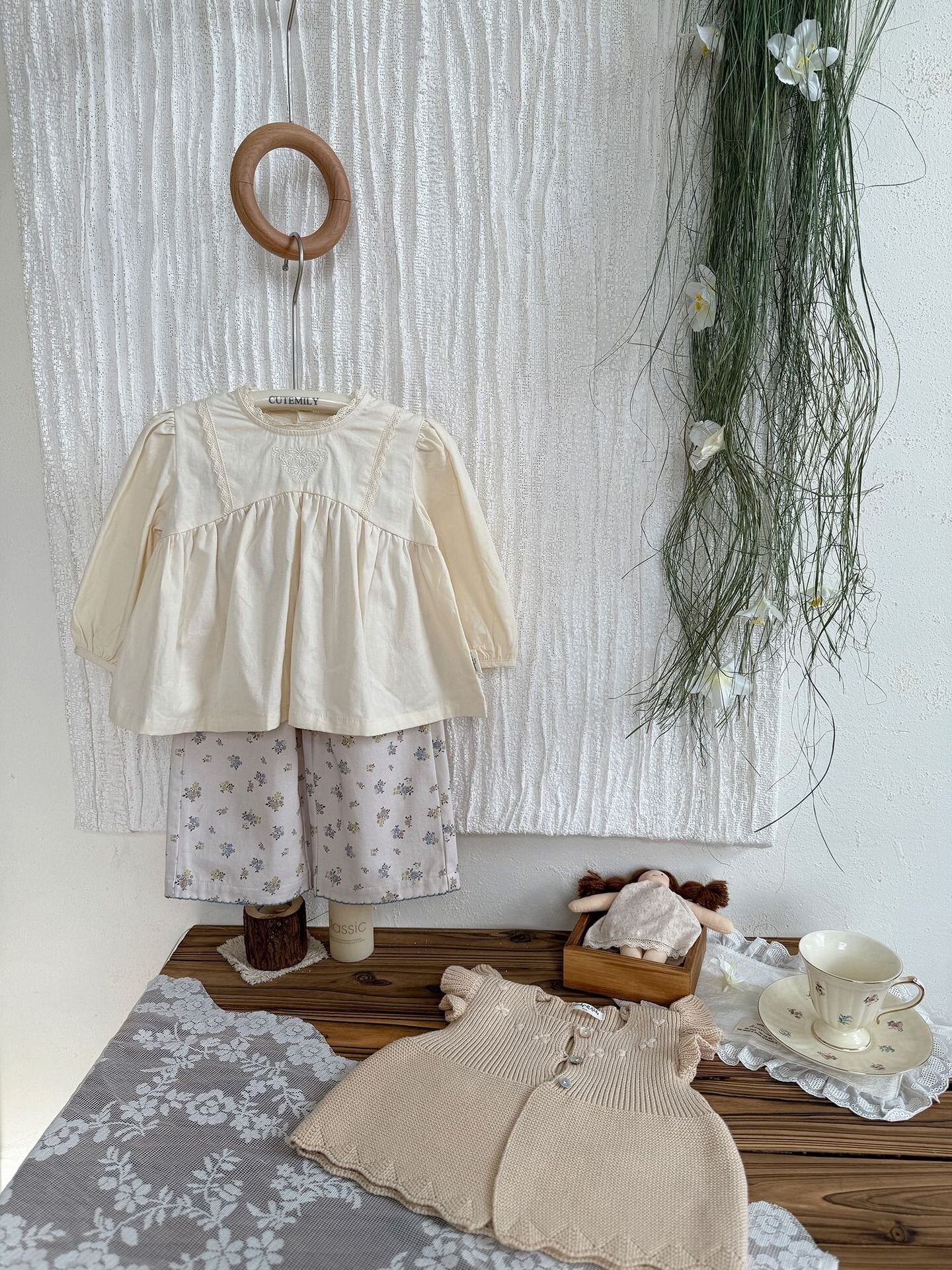 Floral Twill Wide-Leg Pants 花柄ツイルワイドパンツ【mh0012116】