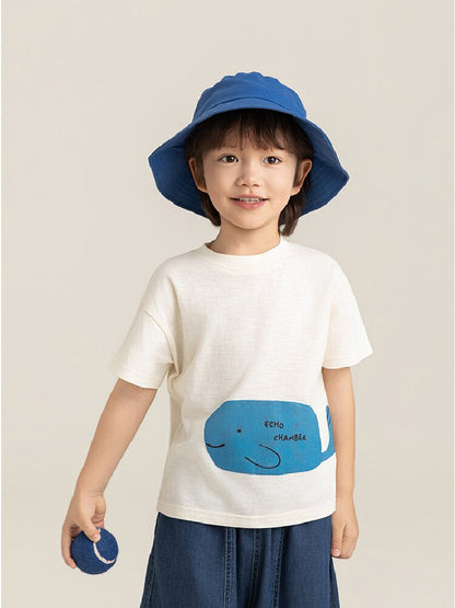 Cute Animal Graphic Cotton T-shirt アニマル プリント コットン Tシャツ【mh0012741】