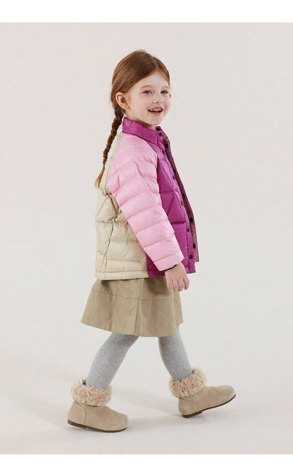 -キッズ ダウンジャケット 90%ホワイトダックダウン 撥水 軽量 アウター【mh0011344】 - mamahalo shop - ショートコート・ジャケット・ジャンパー -  べビー服 - 子供服 - 男の子 - 女の子