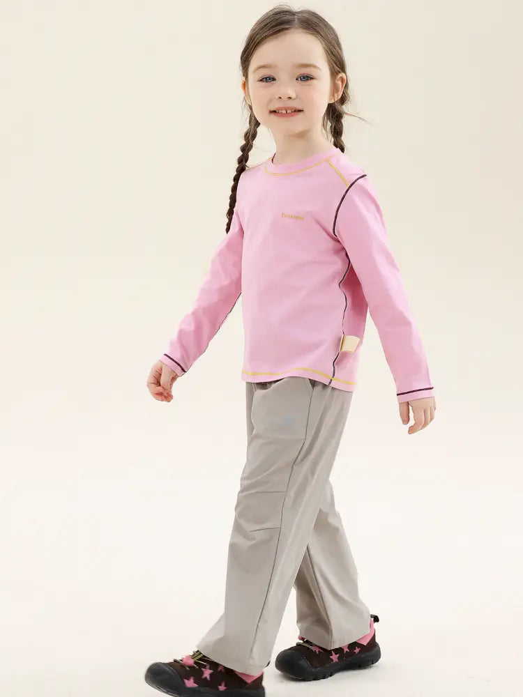 -切り替えステッチ長袖Tシャツ【mh0011300】 - mamahalo shop - 長袖Tシャツ -  べビー服 - 子供服 - 男の子 - 女の子