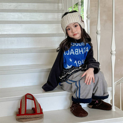 -デニムロングパンツ 裏キルティング 中綿入り ジーンズ 長ズボン【mh0011403】 - mamahalo shop - ロングパンツ・スウェットパンツ -  べビー服 - 子供服 - 男の子 - 女の子