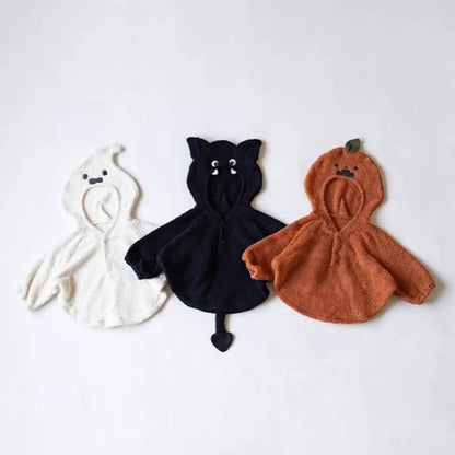-ハロウィンフーディポンチョトップス【mh0011181】 - mamahalo shop - トレーナー・フーディ -  べビー服 - 子供服 - 男の子 - 女の子