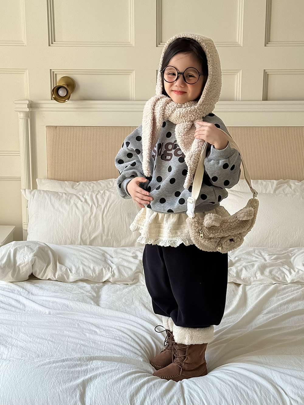 裏起毛長袖トレーナー | ロゴプリントビッグシルエット | オーバーサイズスウェット【mh0011466】