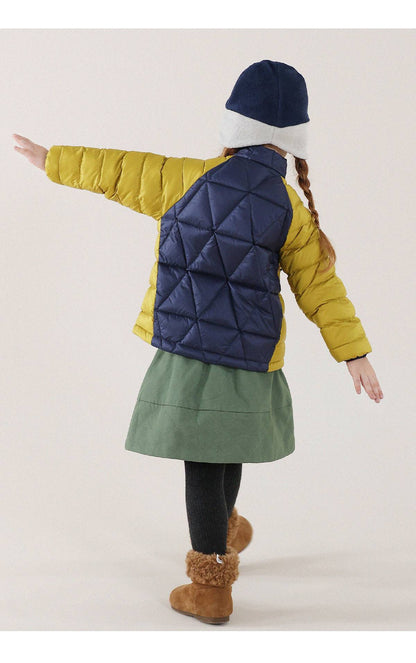 -キッズ ダウンジャケット 90%ホワイトダックダウン 撥水 軽量 アウター【mh0011344】 - mamahalo shop - ショートコート・ジャケット・ジャンパー -  べビー服 - 子供服 - 男の子 - 女の子