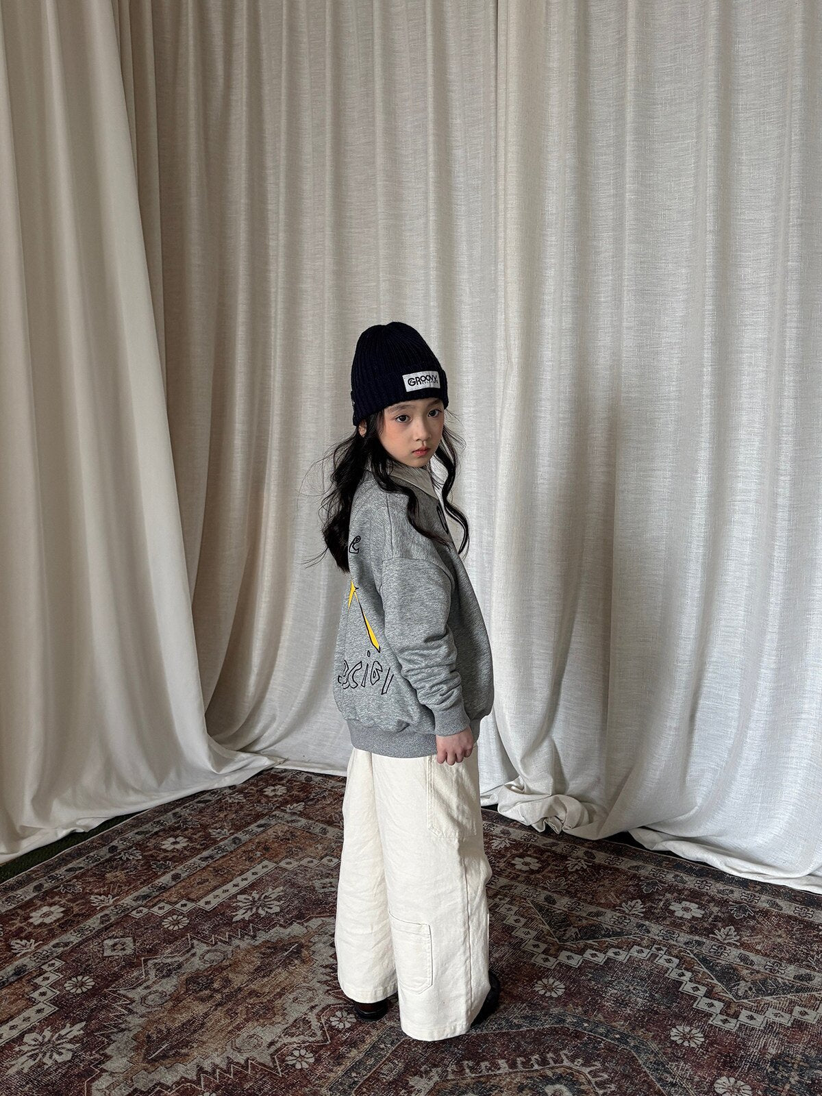 yummy&rocky | Micro Brushed Denim Cargo Pants ピーチ起毛デニムカーゴパンツ【mh0020102】