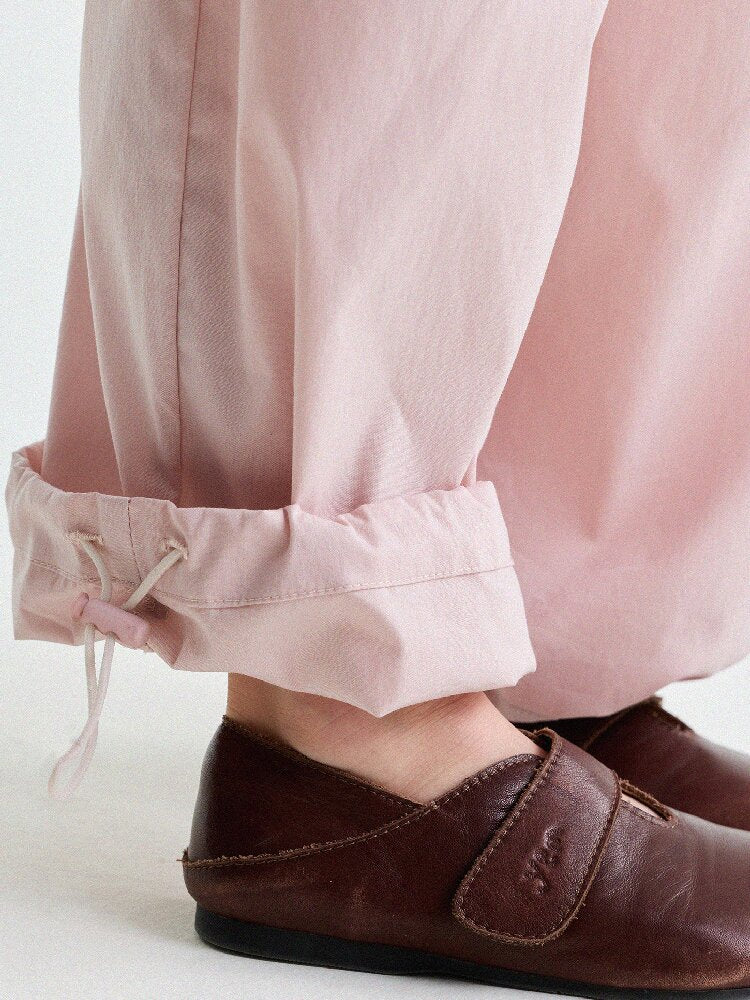 Ruffled Straight-Leg Pants [mh0013176]