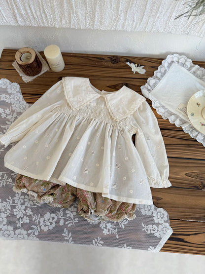 Lace Floral Lantern Shorts レース付花柄ランタンショーツ【mh0012114】