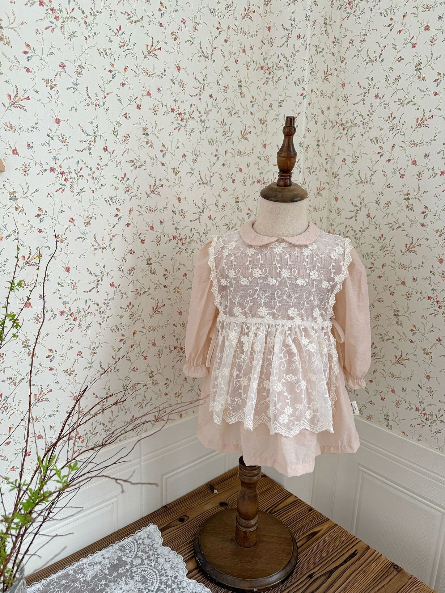 Lace Ruffle Hem Strap Vest レース フリル ヘム ストラップ ベスト【mh0012155】