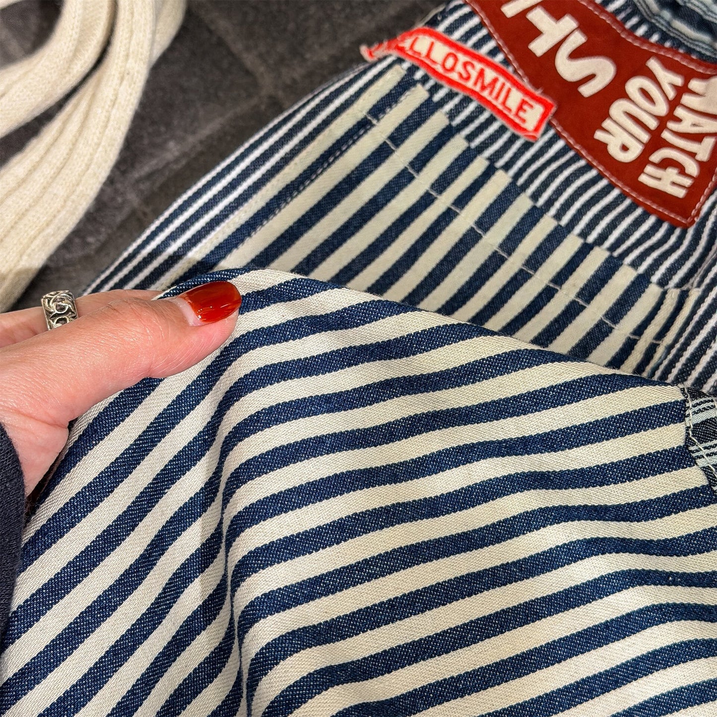 Spring Denim Pants Harem Pants デニム ハーレムパンツ【mh0012081】