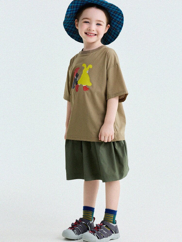 Cartoon Graphic Quick-Dry Short-Sleeved T-Shirt ドライ 半袖Tシャツ【mh0013193】