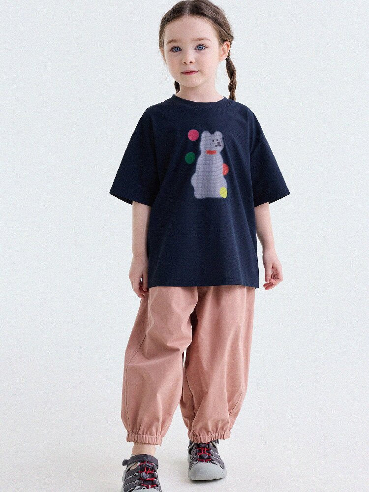 Cartoon Graphic Quick-Dry Short-Sleeved T-Shirt ドライ 半袖Tシャツ【mh0013193】