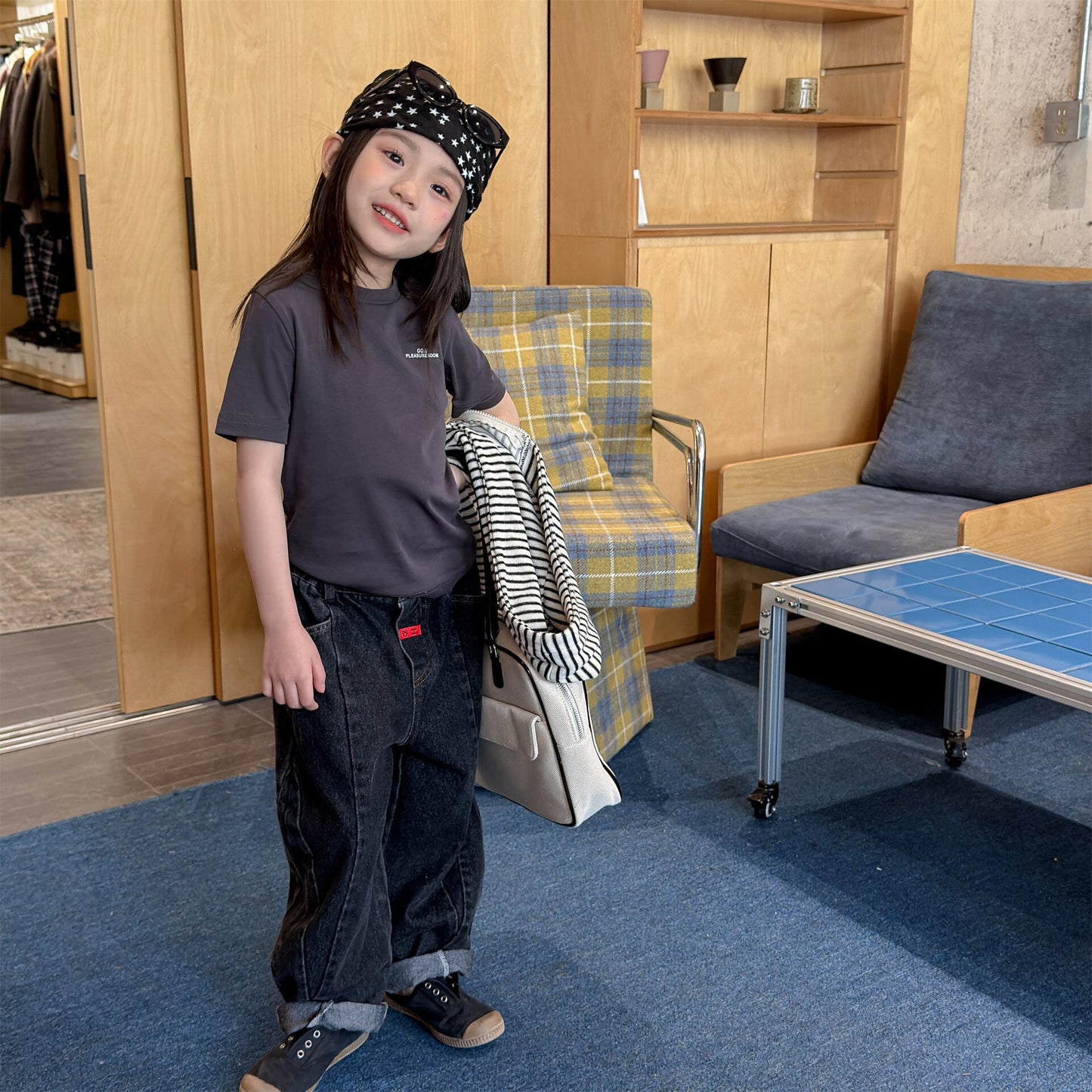 Spring Denim Tapered Pants デニム テーパードパンツ【mh0012082】