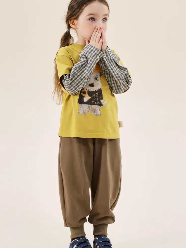 -ベーシックスウェットジョガーパンツ【mh0011301】 - mamahalo shop - ロングパンツ・スウェットパンツ -  べビー服 - 子供服 - 男の子 - 女の子