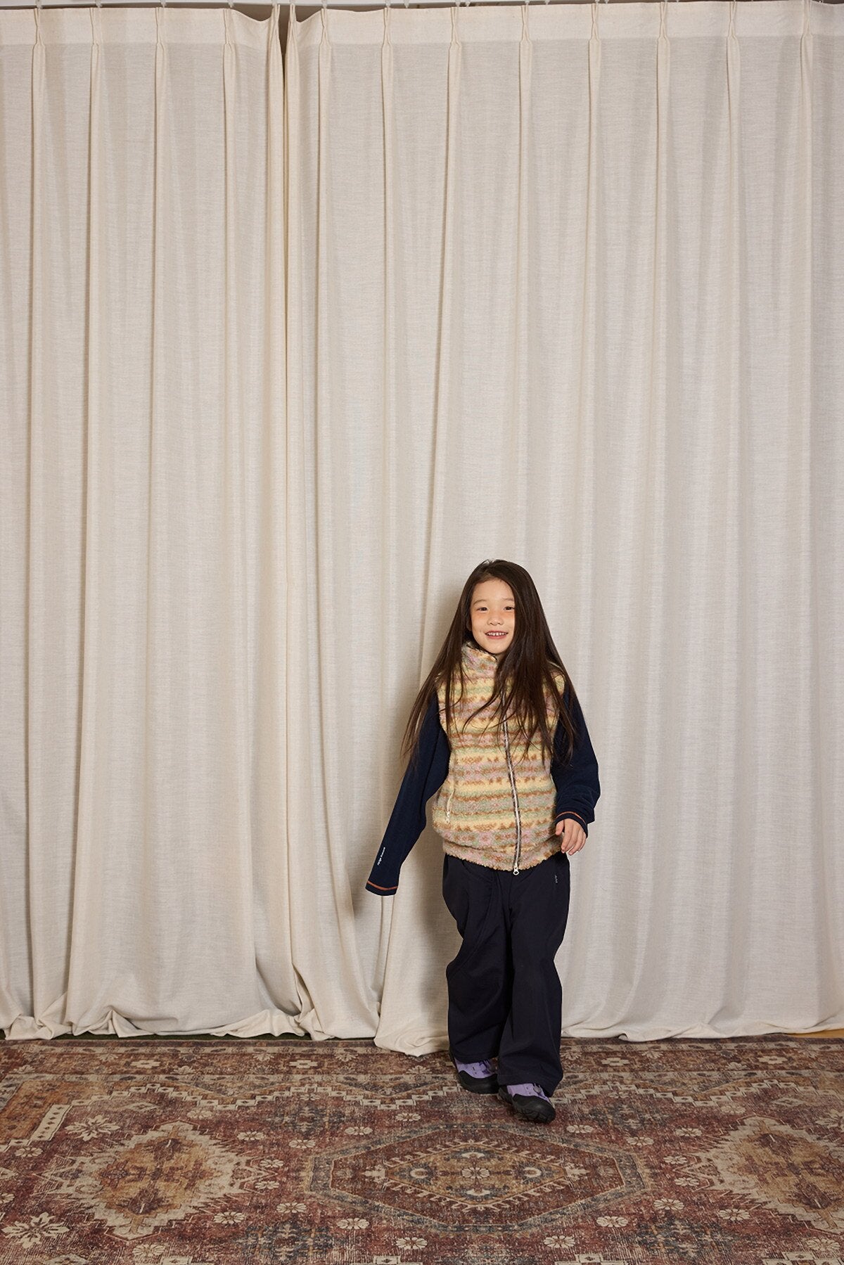 yummy&rocky | Imitation Lamb Wool Warm Vest ボアスタンドカラーベスト【mh0020099】