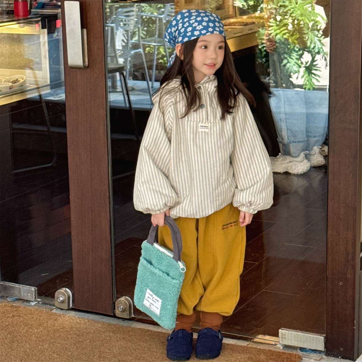 -フリーススウェットパンツ ルーズシルエット あったか長ズボン【mh0011423】 - mamahalo shop - ロングパンツ・スウェットパンツ -  べビー服 - 子供服 - 男の子 - 女の子