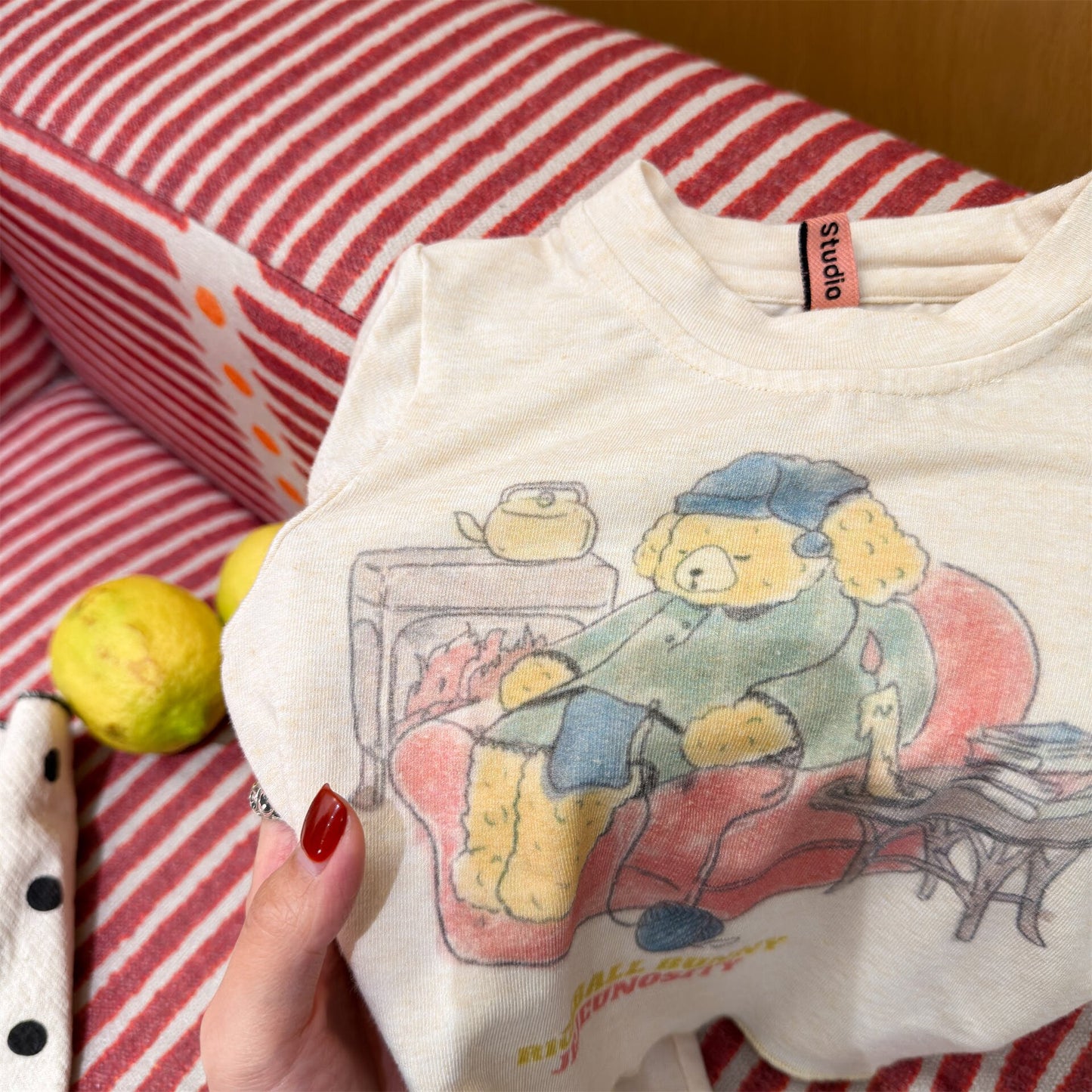 Long Sleeve Sweatshirt T Shirt 長袖 スウェット トップス【mh0012078】