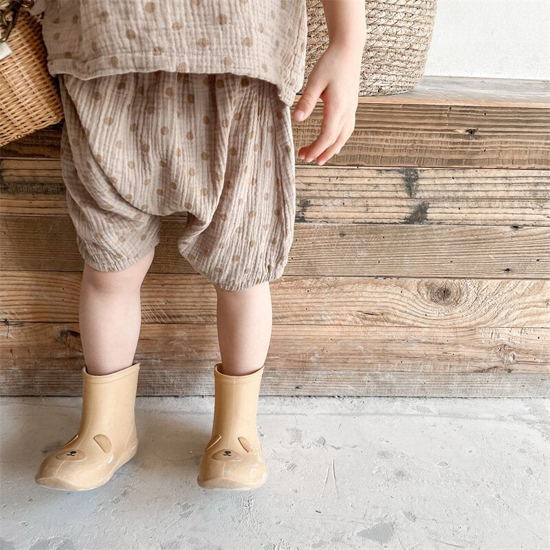 Polka Dot Sleeveless & Shorts Set ドット柄 ノースリーブ セットアップ【mh0012141】