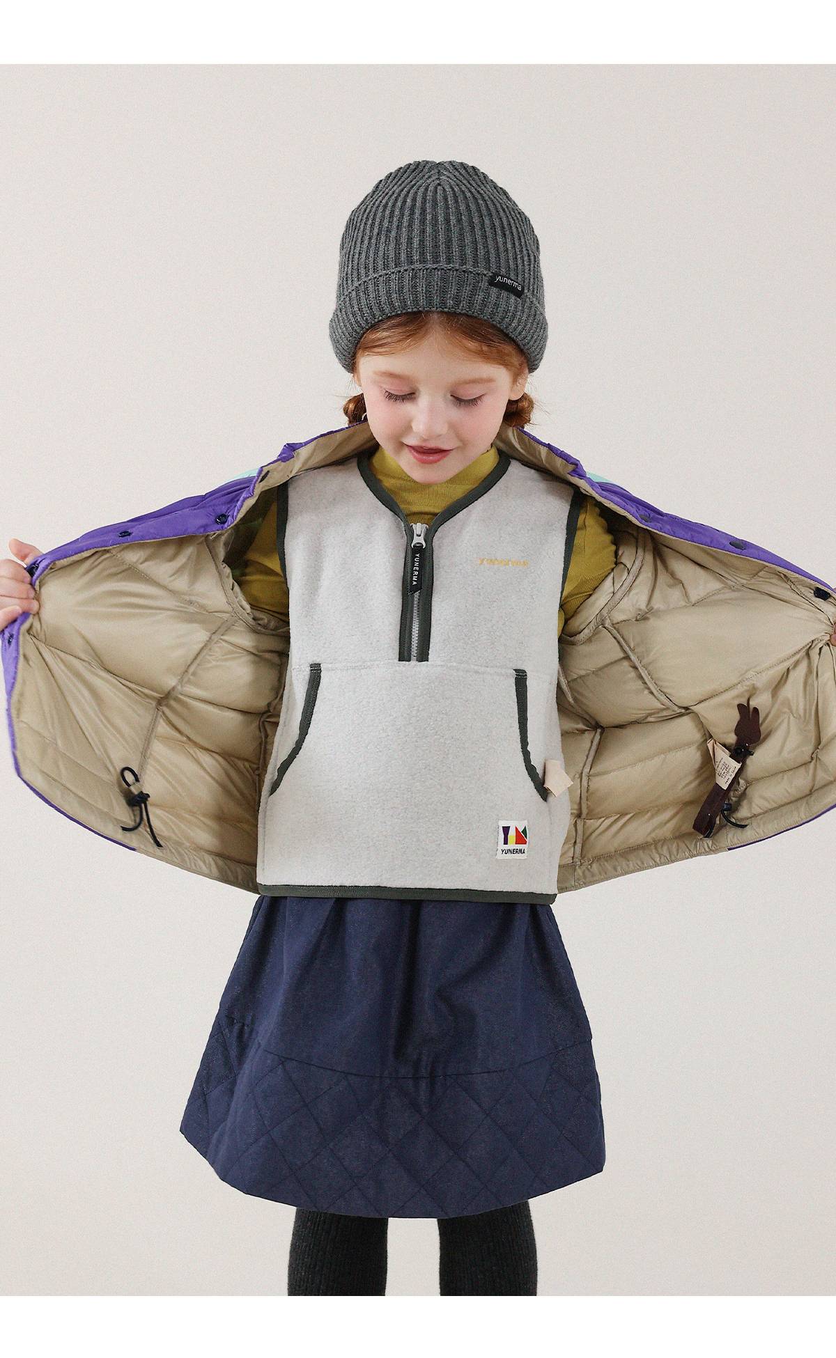 -キッズ ダウンジャケット 90%ホワイトダックダウン 撥水 軽量 アウター【mh0011344】 - mamahalo shop - ショートコート・ジャケット・ジャンパー -  べビー服 - 子供服 - 男の子 - 女の子