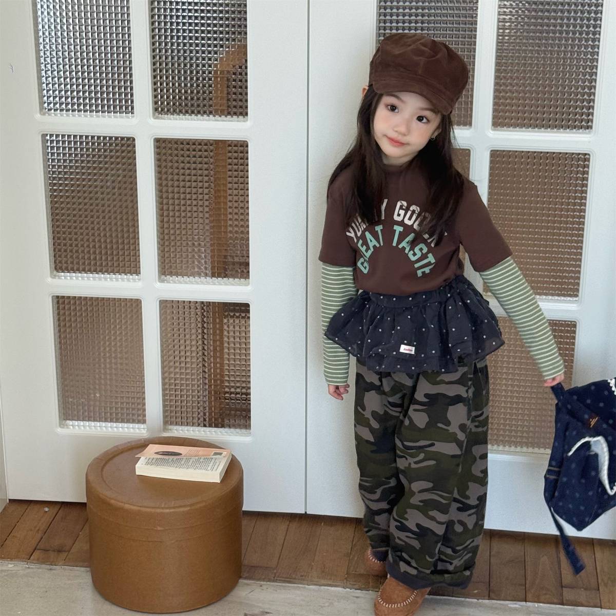 -長袖Tシャツ 裏起毛 ハイネック あったかインナー ベーシック【mh0011416】 - mamahalo shop - 長袖Tシャツ -  べビー服 - 子供服 - 男の子 - 女の子