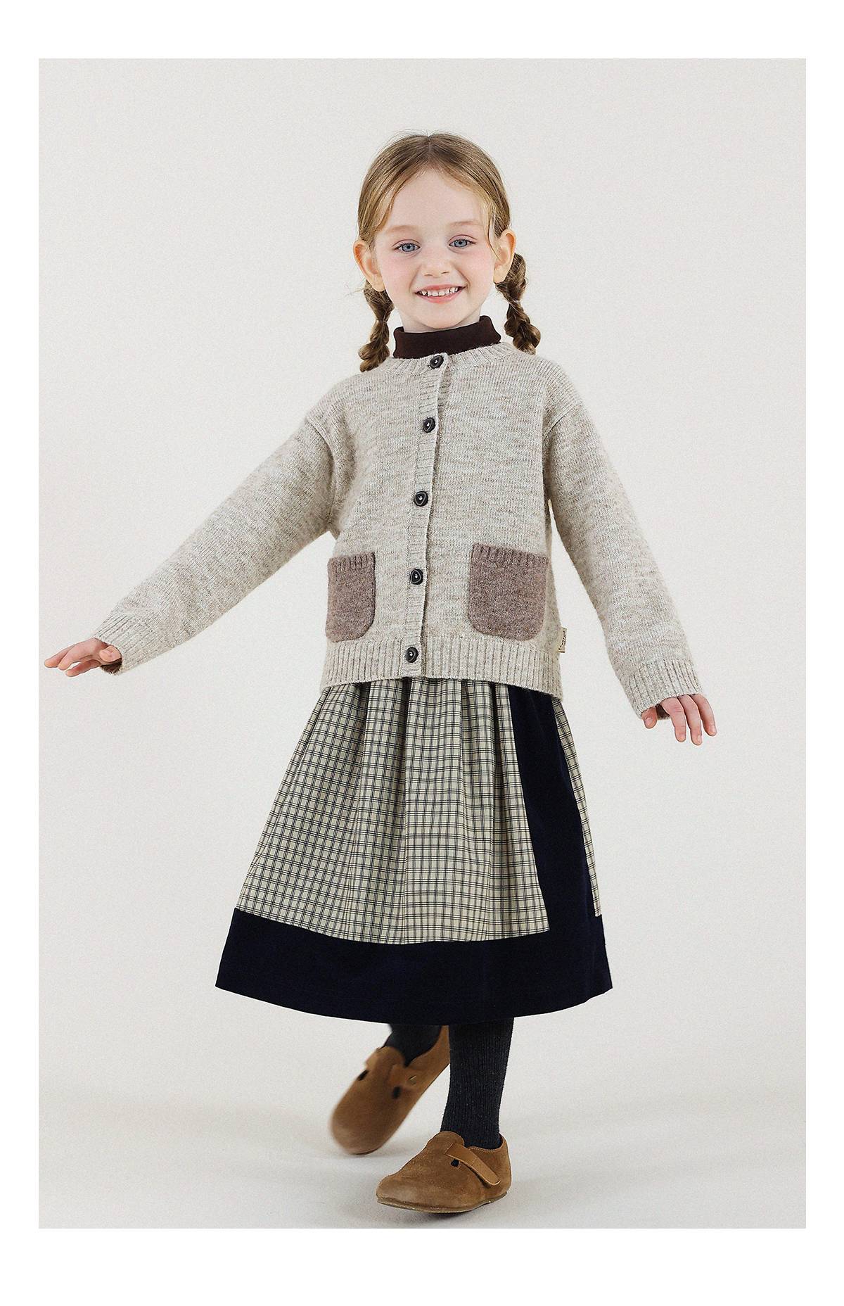 -キッズ タイツ 裏起毛 暖かい レギンス 無地 ファッション【mh0011345】 - mamahalo shop - レギンスパンツ -  べビー服 - 子供服 - 男の子 - 女の子